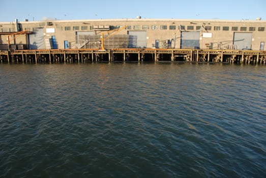 Fishing Halls at the Pier in San Francisco