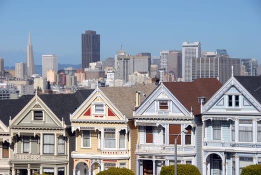 Painted Ladies in San Francisco