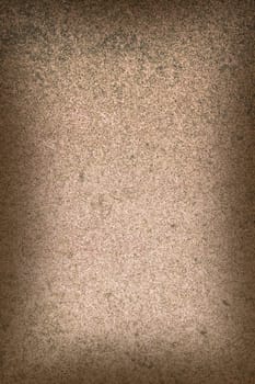 Structure of a board made of sawdust