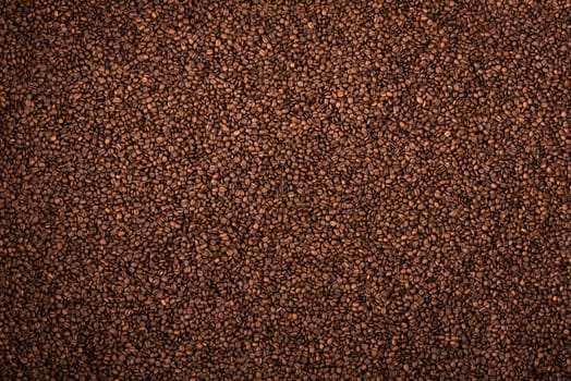 brown roasted coffee grains texture