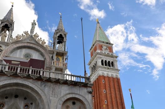 Towers and skies over Venice