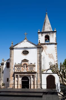 Igreja de Santa Maria or Church of Santa Maria in Obidos in the Leiria district of Portugal