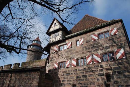 Nuremberg Castle Kaiserburg Heidenturm Sinwellturm Kunigundenkapelle