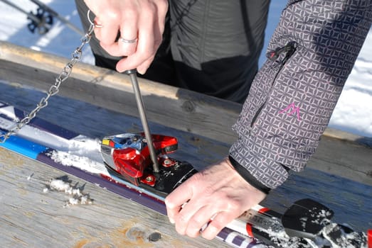 Ski Service Binding Service Binding Din Z-value ISO standard 11088