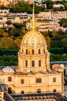 in the city of Paris in france