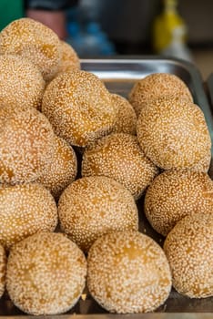 traditional chinese street food cuisine in shanghai in the popular republic of china
