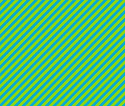 Diagonal stripes blue & green