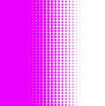 Smooth transition from white area to pink