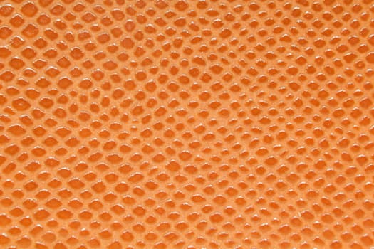 photo orange texture of artificial leather