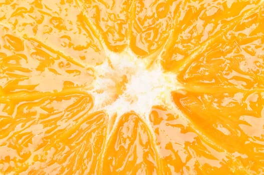 Slice of orange fruit as a background