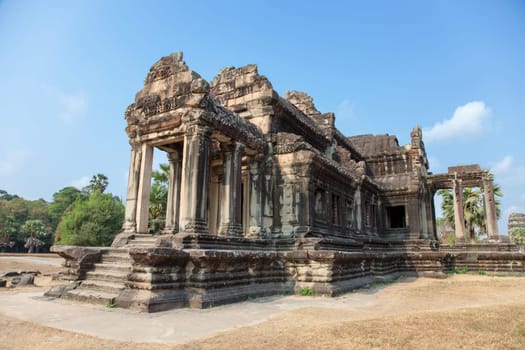 Ancient temple in Angkor Cambodia