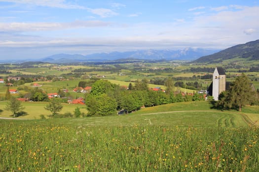 The beautiful green Allgäu