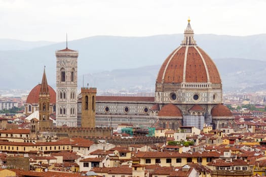 Renaissance cathedral Santa Maria del Fiore in Florence, Italy