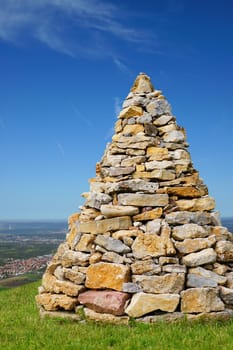 Stone pyramid