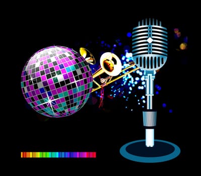Disco background