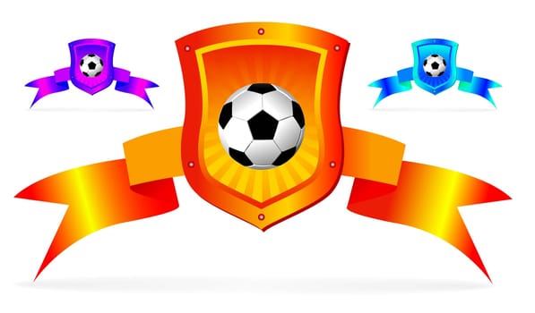 soccer shield background