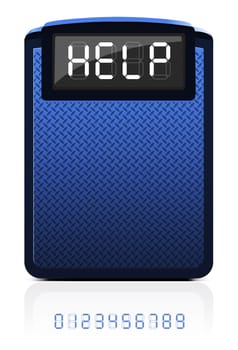 Bathroom digital scale