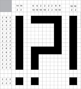 A blank crossword