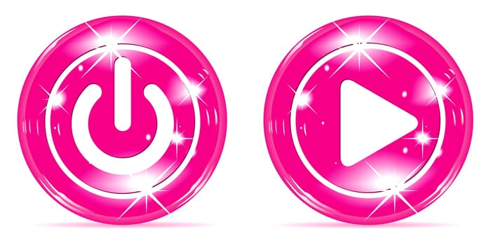 Power and Play Button