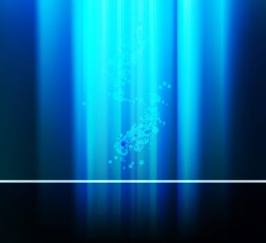 Blue modern abstract vector line magic background