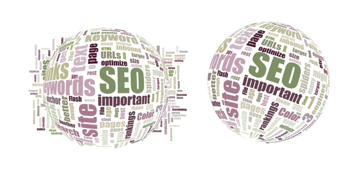 SEO Search Engine Optimization - Word Cloud