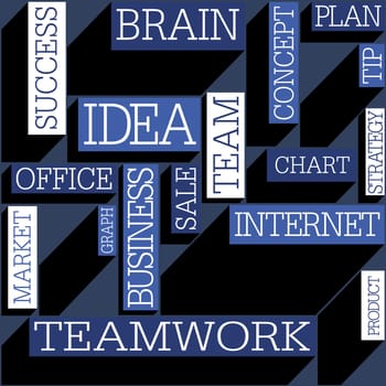 Business themed seamless background, vector