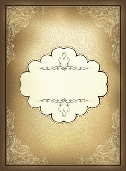 Vintage background. Vector
