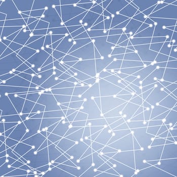 Abstract background with lines and grids.
