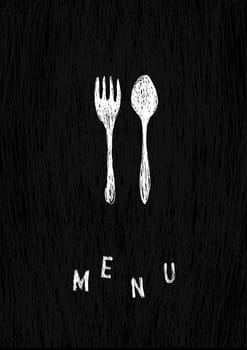 Creative menu template. Vector, EPS8
