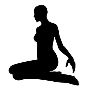 Silhouette of a woman