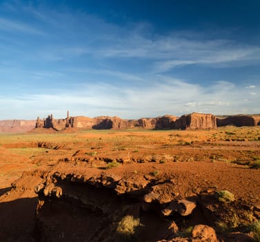 Monument Valley in Utah in the United States of America