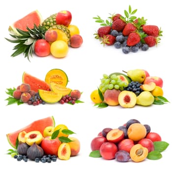 collection of fresh fruits