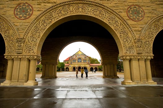 Mission chuch at Stanford University California USA