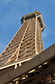 The Eiffel Tower in Paris, France
