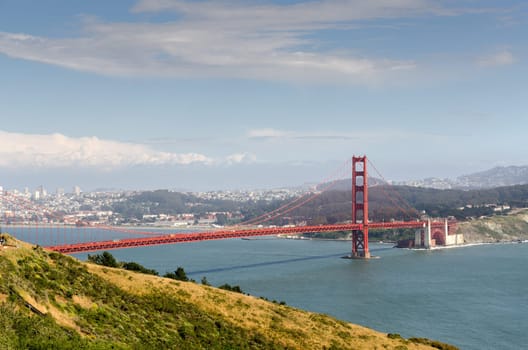 Golden Gate in San Francisco in California