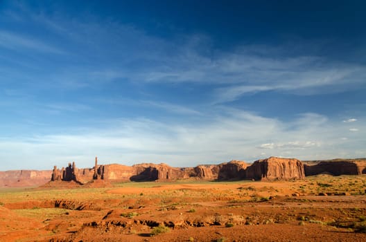 Monument Valley in Utah in the United States of America
