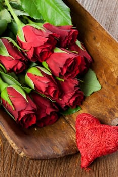 Roses and heart