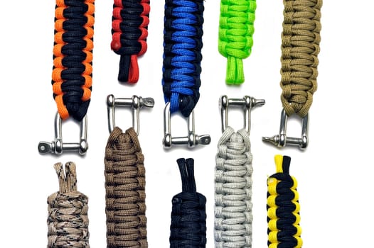 bracelets of survival offering a useful reserve of cord for the adventure
