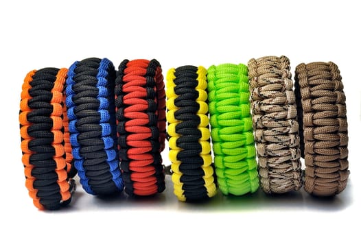 bracelets of survival offering a useful reserve of cord for the adventure