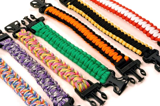 bracelets of survival offering a useful reserve of cord for the adventure