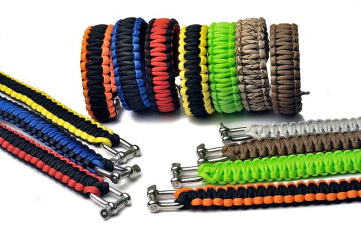 bracelets of survival offering a useful reserve of cord for the adventure