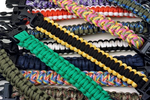 bracelets of survival offering a useful reserve of cord for the adventure