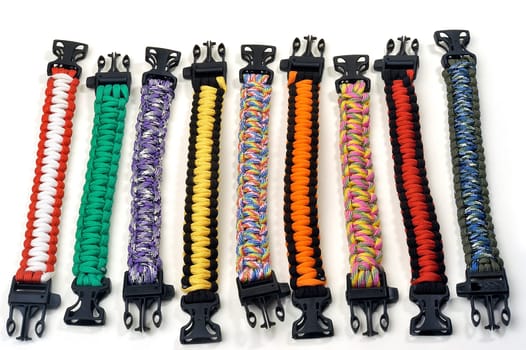 bracelets of survival offering a useful reserve of cord for the adventure