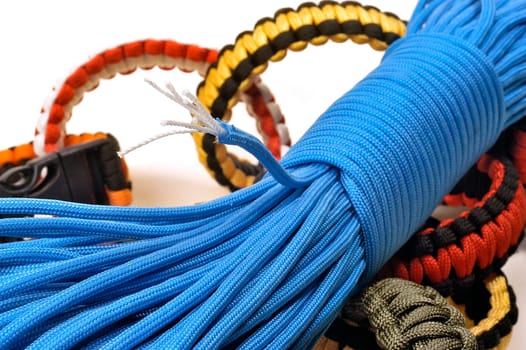 bracelets of survival offering a useful reserve of cord for the adventure