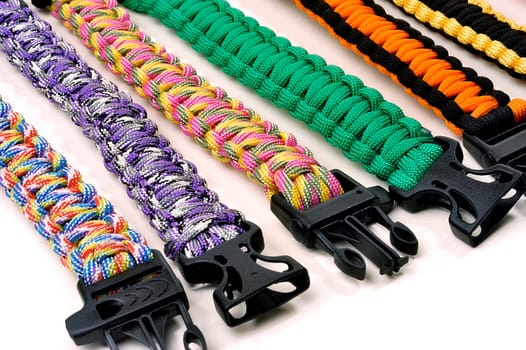 bracelets of survival offering a useful reserve of cord for the adventure