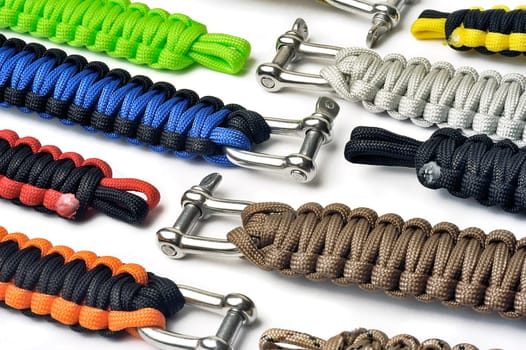 bracelets of survival offering a useful reserve of cord for the adventure