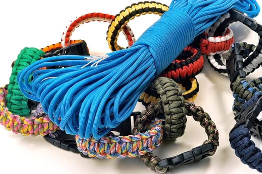 bracelets of survival offering a useful reserve of cord for the adventure