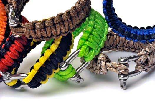 bracelets of survival offering a useful reserve of cord for the adventure