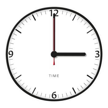 A classic station clock to use for presentations - Klassische Bahnhofsuhr mit bestimmter Uhrzeit