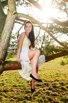 pretty young woman